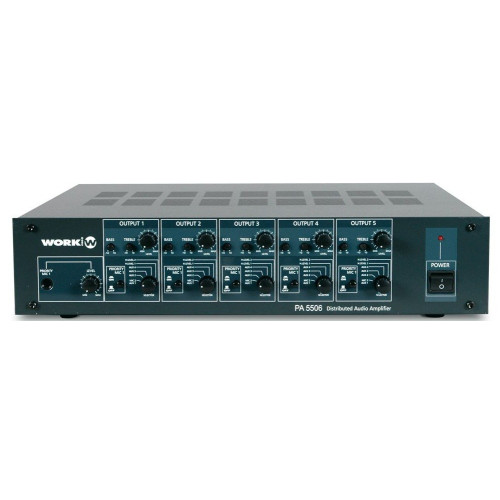 Work PA 5506 трансляционный усилитель мощности Work PA 5506 трансляционный усилитель мощности