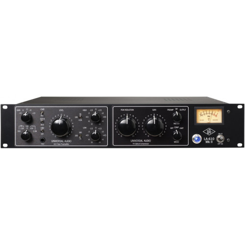 Universal Audio LA-610 MKII ламповый микрофонный предусилитель/компрессор Universal Audio LA-610 MKII ламповый микрофонный предусилитель/компрессор