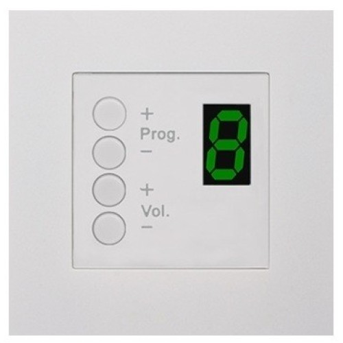 Audac DW3018/W настенный регулятор, цвет белый Audac DW3018/W настенный регулятор, цвет белый