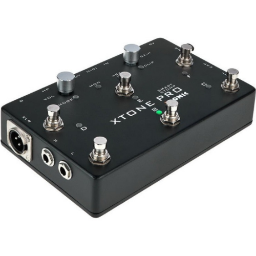 XSonic XTone Pro гитарный USB-аудиоинтерфейс с ножным контроллером XSonic XTone Pro гитарный USB-аудиоинтерфейс с ножным контроллером