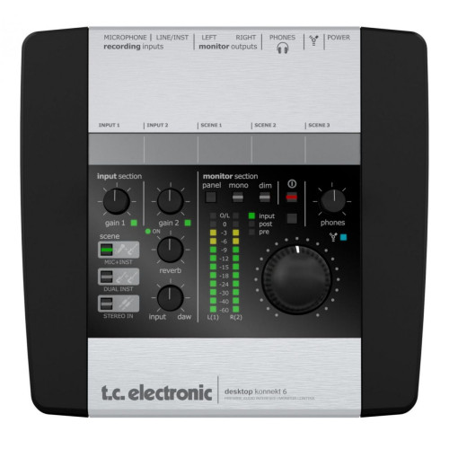 TC Electronic Desktop Konnekt 6 FireWire интерфейс TC Electronic Desktop Konnekt 6 FireWire интерфейс