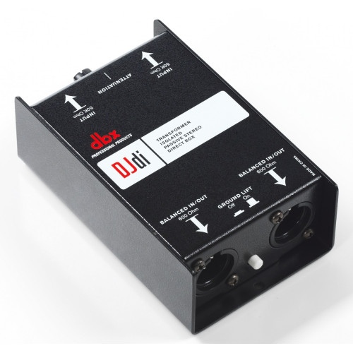 DBX DJDI 2-канальный директ-бокс DBX DJDI 2-канальный директ-бокс