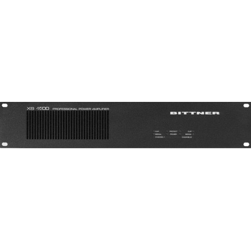 Bittner XB1600 усилитель мощности 2 x 780 Вт/4 Ом, Класс H, SP, AR, SPSU Bittner XB1600 усилитель мощности 2 x 780 Вт/4 Ом, Класс H, SP, AR, SPSU