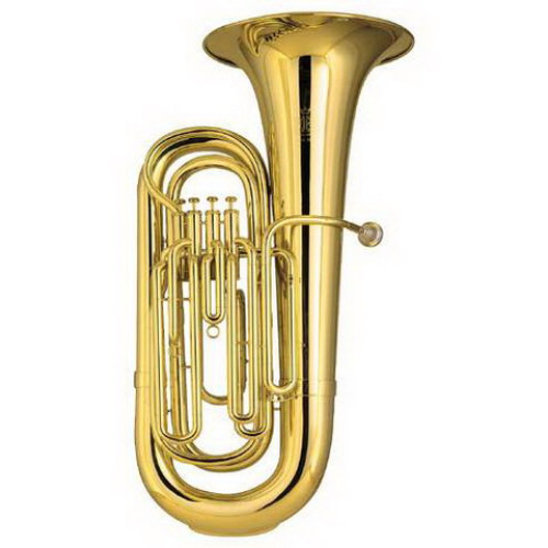 Amati ABB 321 туба Bb 4х помповая, лак золото, без кейса