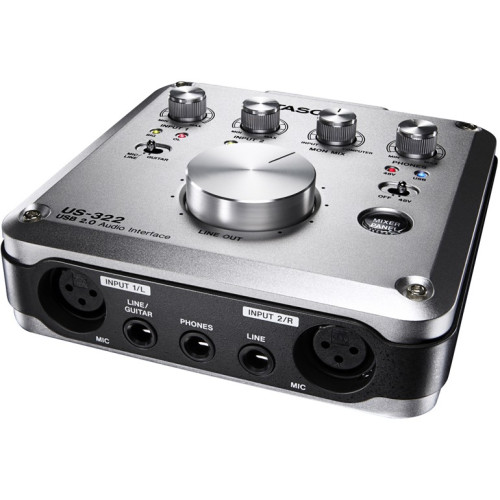 Tascam US-322 USB-аудио интерфейс Tascam US-322 USB-аудио интерфейс