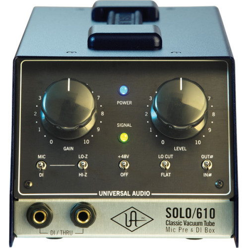 Universal Audio Solo / 610 Tube 1-Channel Mic Pre / DI ламповый микрофонный предусилитель / DI-бокс