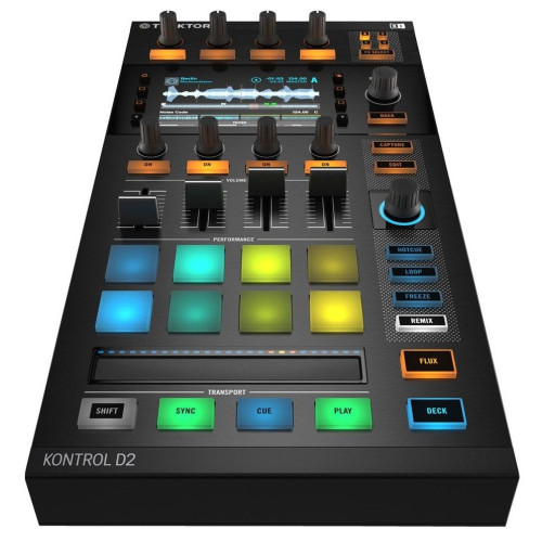 Native Instruments Traktor Kontrol D2 DJ-контроллер, цвет черный