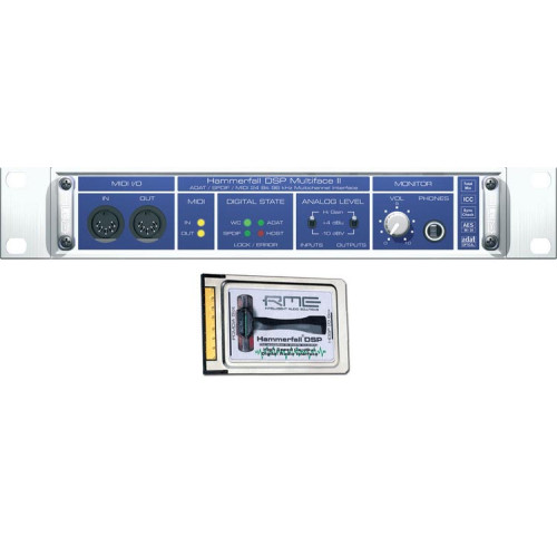 RME MULTIFACE MKII / HDSP CARDBUS BUNDLE Комплект из MULTIFACE MKII и платы HDSP CARDBUS