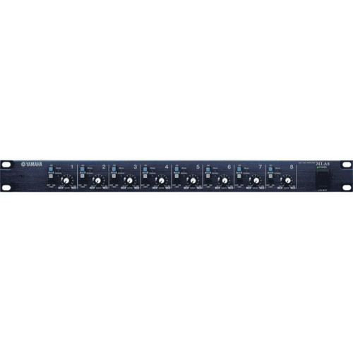 Yamaha MLA8 8 микрофонных предусилителей, 8 XLR IN, 8 Line OUT- Euroblock и D-sub