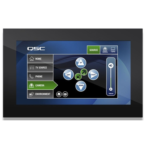 QSC TSC-116W-G2-BK Q-Sys 11.6” PoE сенсорный контроллер для настенной установки QSC TSC-116W-G2-BK Q-Sys 11.6” PoE сенсорный контроллер для настенной установки