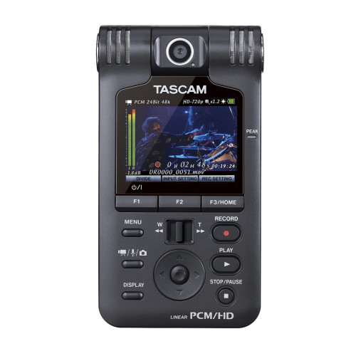 Tascam DR-V1HD портативный PCM/HD Video рекордер Tascam DR-V1HD портативный PCM/HD Video рекордер
