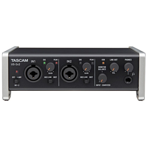 Tascam US-2x2 аудио интерфейс USB Tascam US-2x2 аудио интерфейс USB