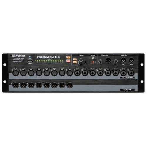 PreSonus StudioLive RML16AI цифровой микшерный пульт, 16 микрофонных входов/8 выходов PreSonus StudioLive RML16AI цифровой микшерный пульт, 16 микрофонных входов/8 выходов