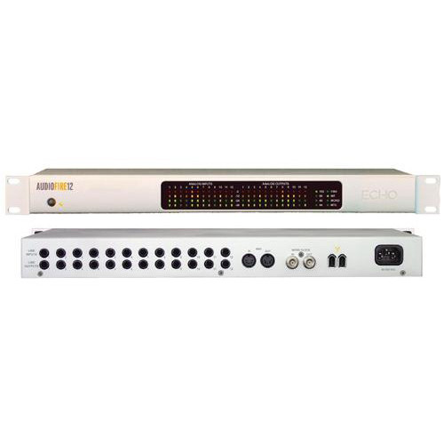 Echo AUDIOFIRE 12 аудиоинтерфейс IEEE 1394 12х12, аналог 12х12, MIDI, WordClock Echo AUDIOFIRE 12 аудиоинтерфейс IEEE 1394 12х12, аналог 12х12, MIDI, WordClock