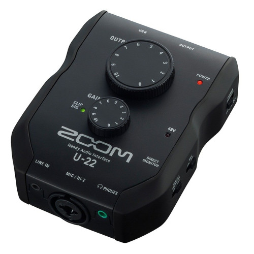 Zoom U-22 аудиоинтерфейс Zoom U-22 аудиоинтерфейс