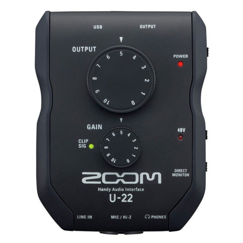 Zoom U-22 аудиоинтерфейс Zoom U-22 аудиоинтерфейс