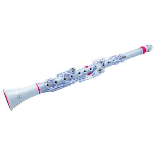 Nuvo Clarinéo (White/Pink) кларнет, строй С (до), цвет белый/розовый, в комплекте кейс Nuvo Clarinéo (White/Pink) кларнет, строй С (до), цвет белый/розовый, в комплекте кейс