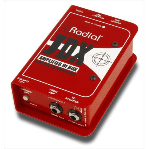 Radial JDX ди-бокс для гитарного кабинета с трансформатором Jensen Radial JDX ди-бокс для гитарного кабинета с трансформатором Jensen
