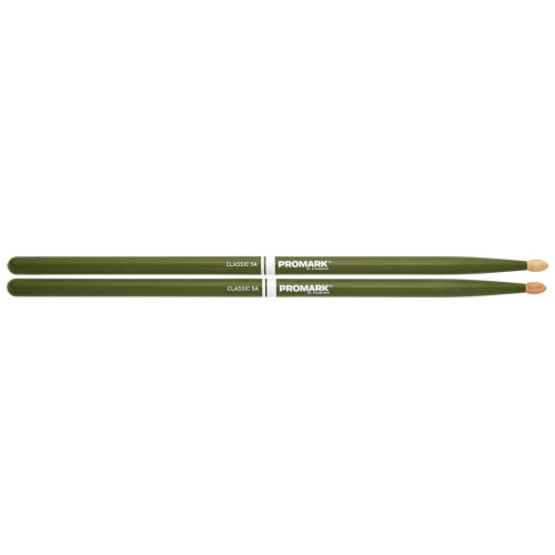 Pro-Mark TX5AW-Green барабанные палочки, зелёные Pro-Mark TX5AW-Green барабанные палочки, зелёные