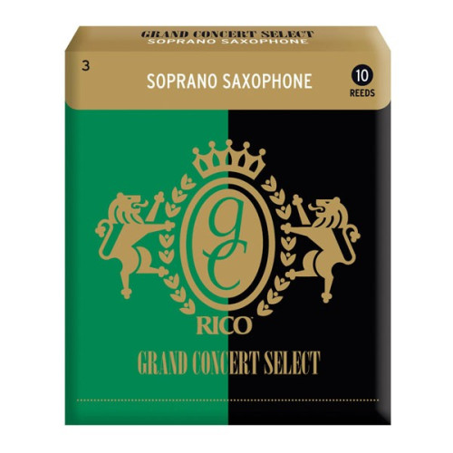 Rico Grand Concert Soprano Sax 3,5x10 (RGC10SSX350) трости для саксофона сопрано - 3.5 Rico Grand Concert Soprano Sax 3,5x10 (RGC10SSX350) трости для саксофона сопрано - 3.5