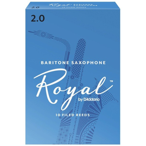Rico RLB1020 трости для баритон-саксофона, Royal (2), 10 шт. в пачке Rico RLB1020 трости для баритон-саксофона, Royal (2), 10 шт. в пачке