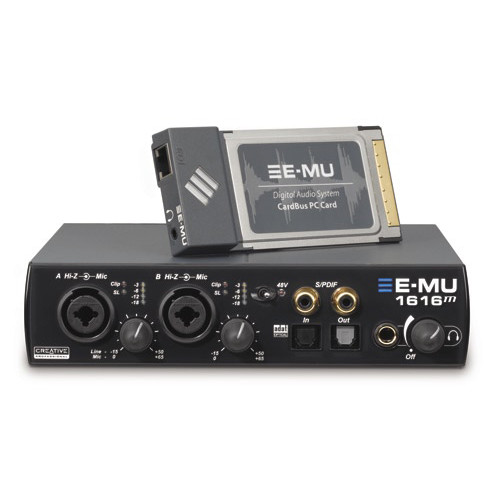 E-MU 1616M Карта для звукозаписи: PCMCI карта + вн E-MU 1616M Карта для звукозаписи: PCMCI карта + вн