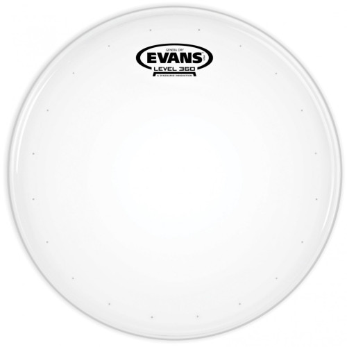 Evans B13DRY Genera Dry 13'' пластик для малого барабана однослойный с напылением и демпирующим кольцом Evans B13DRY Genera Dry 13'' пластик для малого барабана однослойный с напылением и демпирующим кольцом