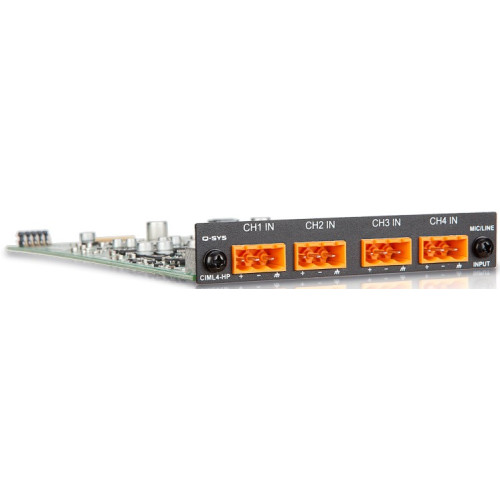 QSC CIML4-HP type 2 карта расширения QSC CIML4-HP type 2 карта расширения