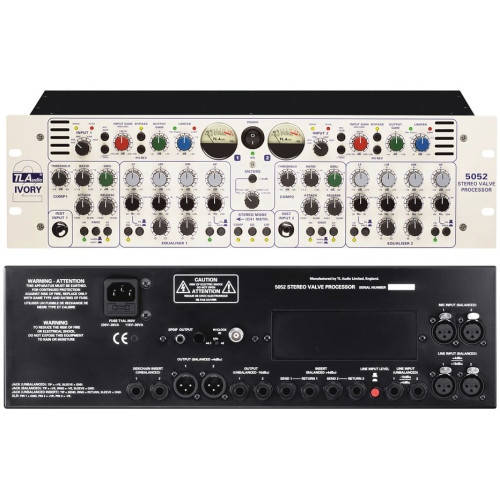 TL Audio 5052 Ivory 2 Stereo Valve Processor ламповый стерео процессор (преамп / компрессор / эквалайзер / лимитер)
