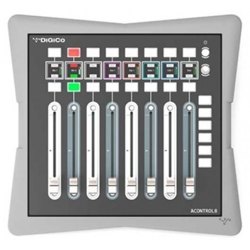 DiGiCo X-A-CON-8 контроллер, 8 фейдеров, 16 кнопок без фикцации DiGiCo X-A-CON-8 контроллер, 8 фейдеров, 16 кнопок без фикцации