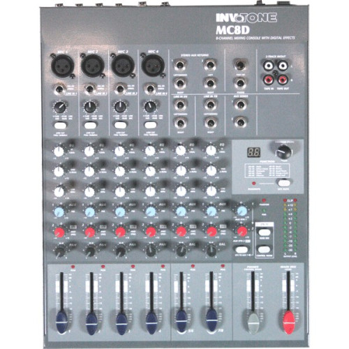 Invotone MC8D микшерный пульт Invotone MC8D микшерный пульт