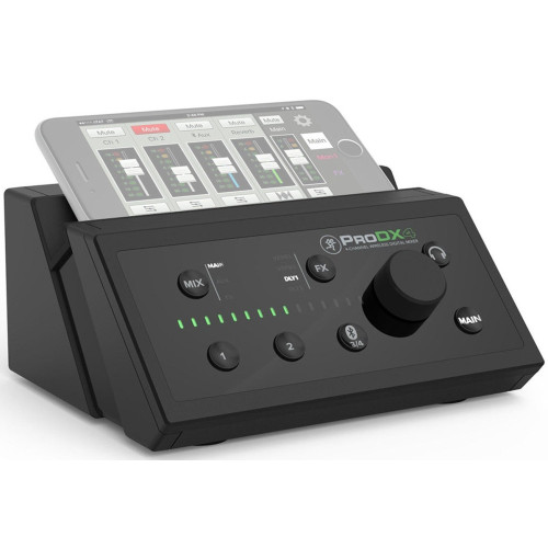 Mackie ProDX4 4-канальный цифровой аудио микшер с Bluetooth управлением Mackie ProDX4 4-канальный цифровой аудио микшер с Bluetooth управлением