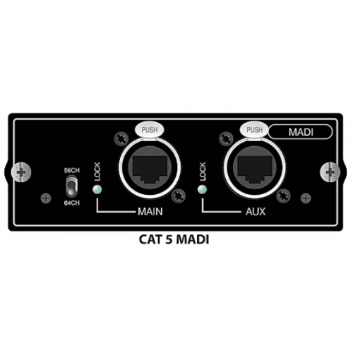 Soundcraft MADI HD Si Dual Cat5 интерфейсная карта 5031571.V для MSB 32 Soundcraft MADI HD Si Dual Cat5 интерфейсная карта 5031571.V для MSB 32