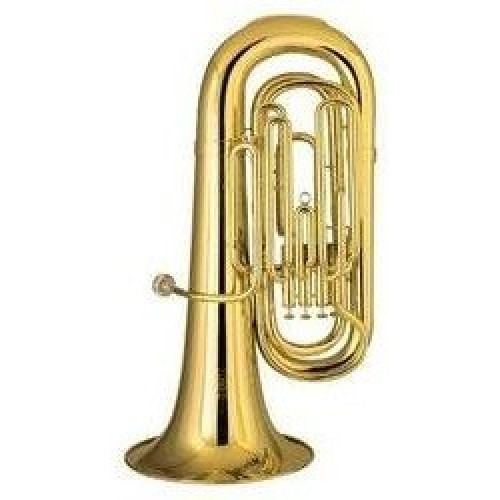 Amati ABB 321-0 туба Bb 4х помповая, лак золото, с кейсом