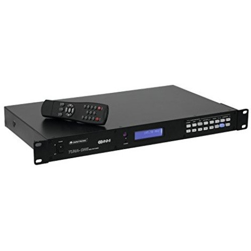 Omnitronic Tuna-One RDS FM Tuner 1U плоский AM/FM RDS-тюнер