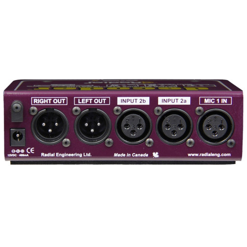 Radial Decoder MS-матрица с тремя микрофонными предусилителями Radial Decoder MS-матрица с тремя микрофонными предусилителями