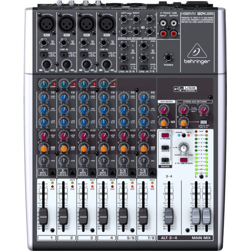 Behringer Xenyx 1204USB микшерный пульт с USB-интерфейсом Behringer Xenyx 1204USB микшерный пульт с USB-интерфейсом