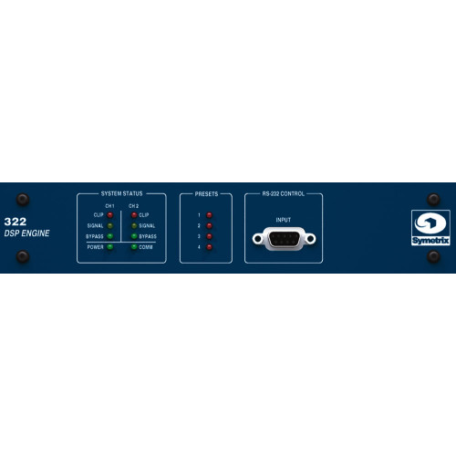 Symetrix 322 2X2 процессор Symetrix 322 2X2 процессор