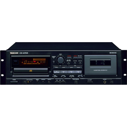 Tascam CD-A700 комбинированный CD-проигрыватель + кассетная дека Tascam CD-A700 комбинированный CD-проигрыватель + кассетная дека