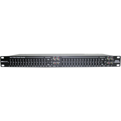 Invotone IEQ215 15 полосный 2/3 октавный двухканальный эквалайзер Invotone IEQ215 15 полосный 2/3 октавный двухканальный эквалайзер