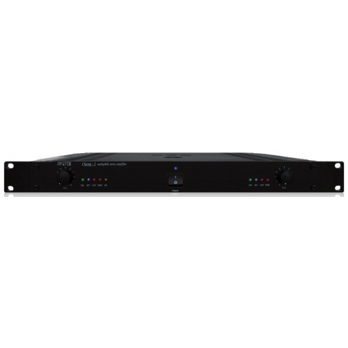 Biamp Champ-2 усилитель мощности, 1U, цвет черный Biamp Champ-2 усилитель мощности, 1U, цвет черный