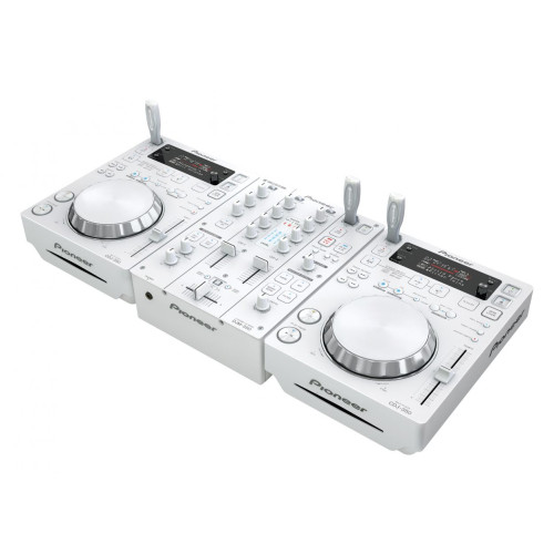 Pioneer 350 Pack-W DJ комплект 2 х CDJ350W + DJM350W + PRO350 FLT-W Pioneer 350 Pack-W DJ комплект 2 х CDJ350W + DJM350W + PRO350 FLT-W