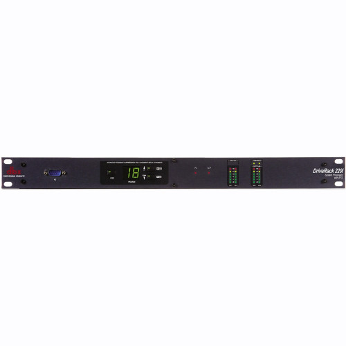 DBX DriveRack 220i системный контроллер громкоговорителей 2вх / 2 вых DBX DriveRack 220i системный контроллер громкоговорителей 2вх / 2 вых