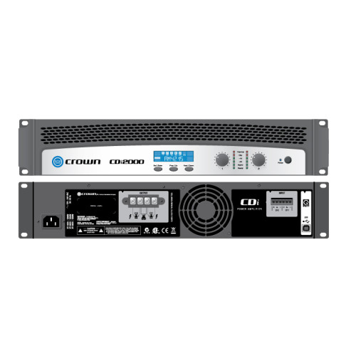 Crown CDi 2000 инсталляционный усилитель с DSP, 800 Вт/4 Ом, 475 Вт/8 Ом, 2000 Вт/4 Ом мост Crown CDi 2000 инсталляционный усилитель с DSP, 800 Вт/4 Ом, 475 Вт/8 Ом, 2000 Вт/4 Ом мост