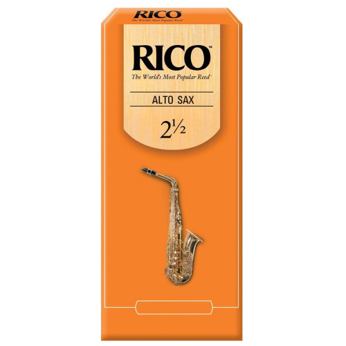 Rico RJA2525/1 трость для альт-cаксофона, Rico (2 1/2), 1 шт Rico RJA2525/1 трость для альт-cаксофона, Rico (2 1/2), 1 шт