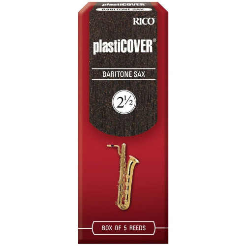 Rico RRP05BSX250 трости для баритон-саксофона, Plasticover (2.5), 5 шт. В пачке Rico RRP05BSX250 трости для баритон-саксофона, Plasticover (2.5), 5 шт. В пачке