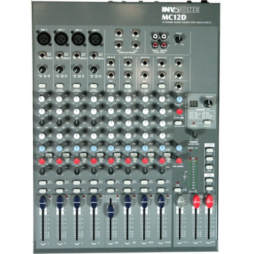 Invotone MC12D микшерный пульт Invotone MC12D микшерный пульт