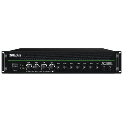 Nusun NT-120 трансляционный микшер-усилитель, 120 Вт