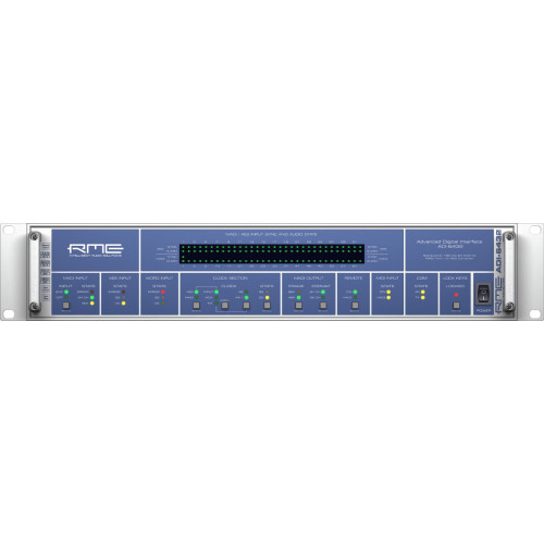 RME ADI-6432 цифровой мультиканальный интерфейс-конвертер RME ADI-6432 цифровой мультиканальный интерфейс-конвертер