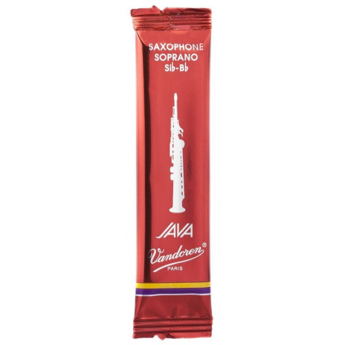 Vandoren Java Red Cut 2.0 (SR302R) трость для сопрано-саксофона №2.0, 1 шт Vandoren Java Red Cut 2.0 (SR302R) трость для сопрано-саксофона №2.0, 1 шт